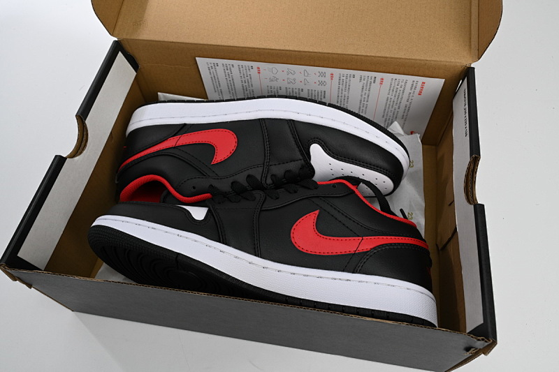 【AG1AQ】新黑红 乔丹1代低帮 553558-063 Travis Scott x Air Jordan 1 Low New Black Red