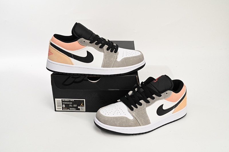 【AG1AQ】 黄白灰 乔丹1代低帮 DX4334-008 Travis Scott x Air Jordan 1 Low SE 'Flight Club'