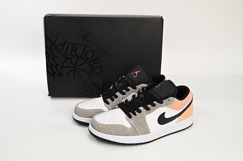 【AG1AQ】 黄白灰 乔丹1代低帮 DX4334-008 Travis Scott x Air Jordan 1 Low SE 'Flight Club'