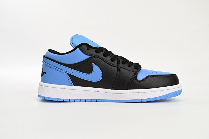 【AG1AQ】 新黑蓝 乔丹1代低帮 553558-041 Travis Scott x Air Jordan 1 Low New Black Blue