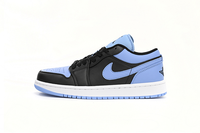 【AG1AQ】 新黑蓝 乔丹1代低帮 553558-041 Travis Scott x Air Jordan 1 Low New Black Blue
