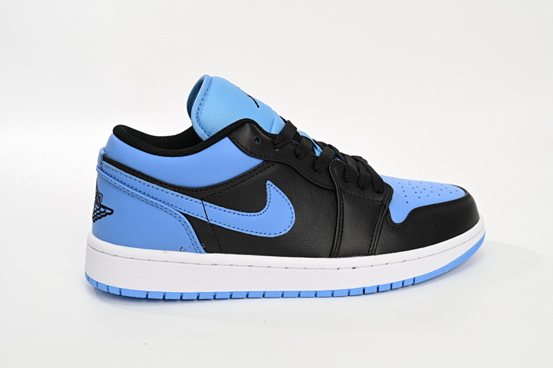 【AG1AQ】 新黑蓝 乔丹1代低帮 553558-041 Travis Scott x Air Jordan 1 Low New Black Blue