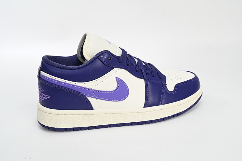 【AG1AQ】 帆白紫 乔丹1代低帮 DC0774-502 Travis Scott x Air Jordan 1 Low Sail White Purple