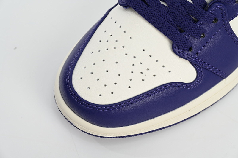 【AG1AQ】 帆白紫 乔丹1代低帮 DC0774-502 Travis Scott x Air Jordan 1 Low Sail White Purple