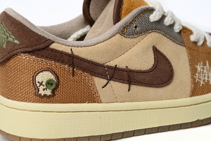 【BA5AQ】娃娃 乔丹1代低帮 DZ7292-200 Zion Williamson x Air Jordan 1 Low OG “Voodoo”