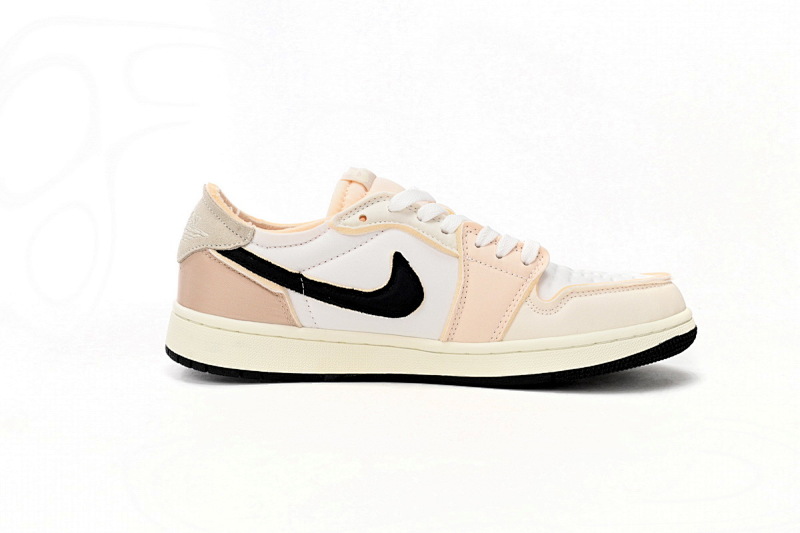 【BA5AQ】米灰海绵 乔丹1代低帮 DV0982-100 Air Jordan 1 Low Rice Gray Sponge