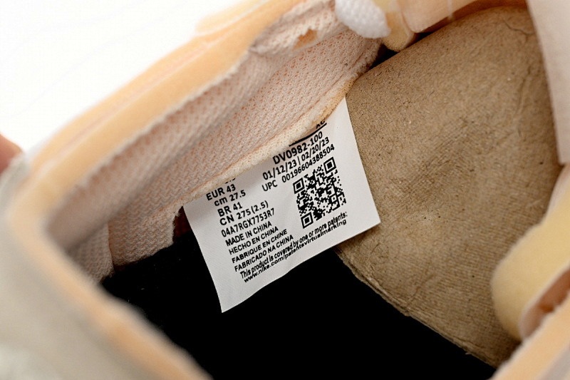 【BA5AQ】米灰海绵 乔丹1代低帮 DV0982-100 Air Jordan 1 Low Rice Gray Sponge