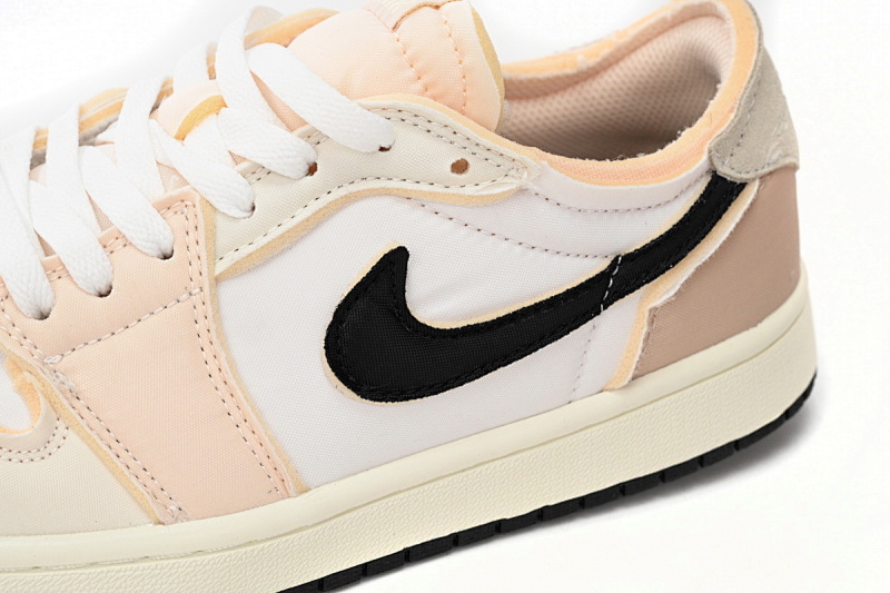 【BA5AQ】米灰海绵 乔丹1代低帮 DV0982-100 Air Jordan 1 Low Rice Gray Sponge