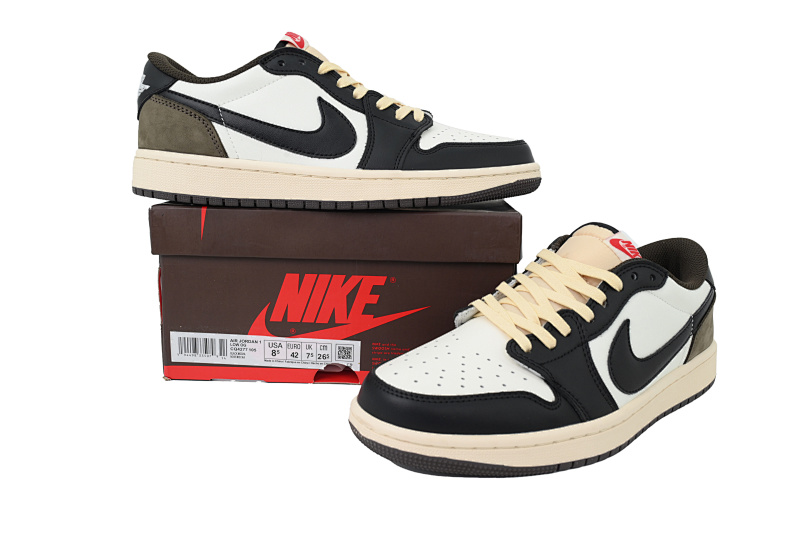 【BA5AQ】低帮摩卡 乔丹1代低帮 CQ4277-105 Air Jordan 1 Low Low-bank Mocha