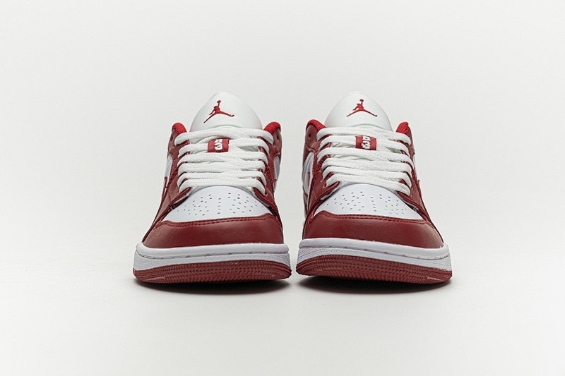 【AG1AQ】大红 乔丹1代低帮 553558-611 Air Jordan 1 Low Sport Red