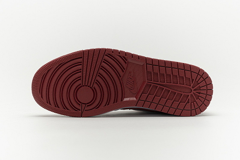【AG1AQ】大红 乔丹1代低帮 553558-611 Air Jordan 1 Low Sport Red