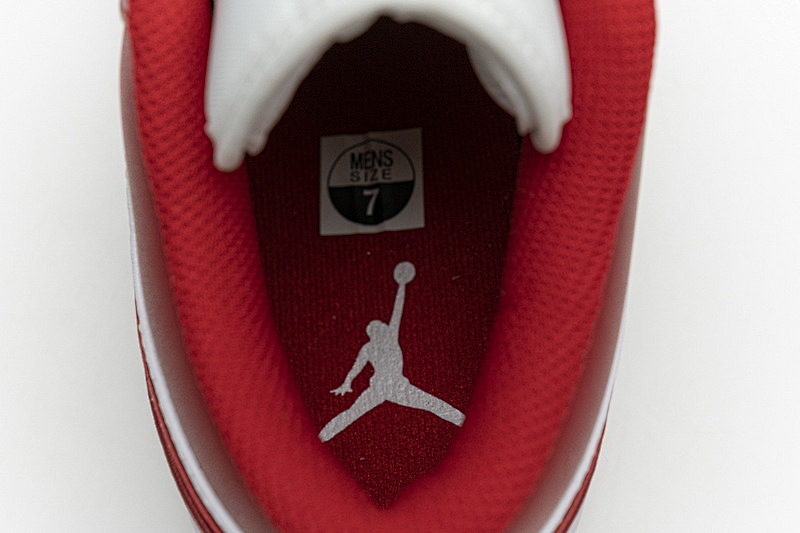 【AG1AQ】大红 乔丹1代低帮 553558-611 Air Jordan 1 Low Sport Red