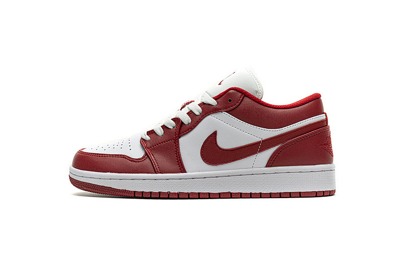 【AG1AQ】大红 乔丹1代低帮 553558-611 Air Jordan 1 Low Sport Red