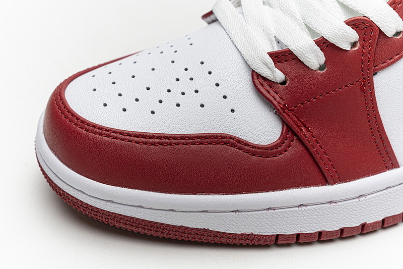 【AG1AQ】大红 乔丹1代低帮 553558-611 Air Jordan 1 Low Sport Red