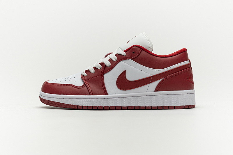【AG1AQ】大红 乔丹1代低帮 553558-611 Air Jordan 1 Low Sport Red