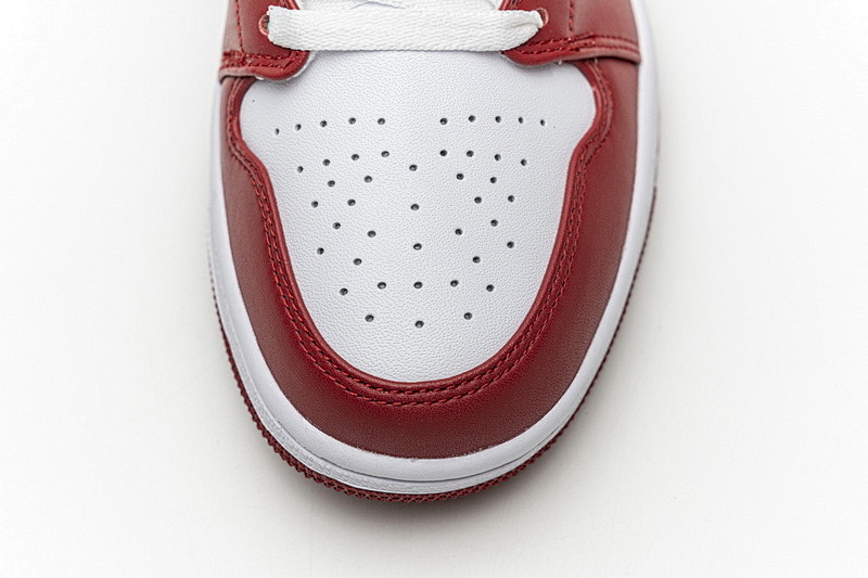 【AG1AQ】大红 乔丹1代低帮 553558-611 Air Jordan 1 Low Sport Red