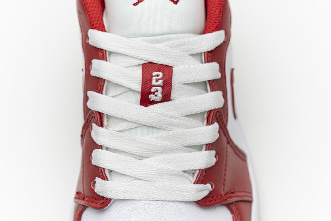 【AG1AQ】大红 乔丹1代低帮 553558-611 Air Jordan 1 Low Sport Red