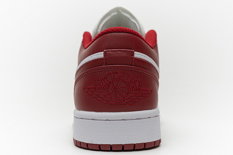 【AG1AQ】大红 乔丹1代低帮 553558-611 Air Jordan 1 Low Sport Red