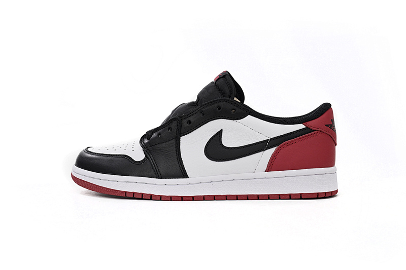 yupoo_330638_46ac0b94.jpg 【AA1XH】芝黑脚趾 乔丹1代低帮 CZ0790-106 Air Jordan 1 Low OG “Black Toe”Black Toe