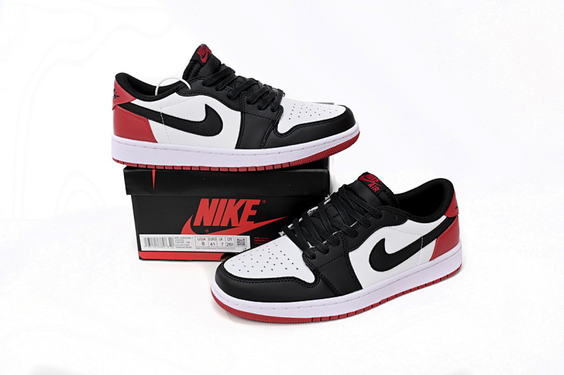 【AA1XH】芝黑脚趾 乔丹1代低帮 CZ0790-106 Air Jordan 1 Low OG “Black Toe”Black Toe