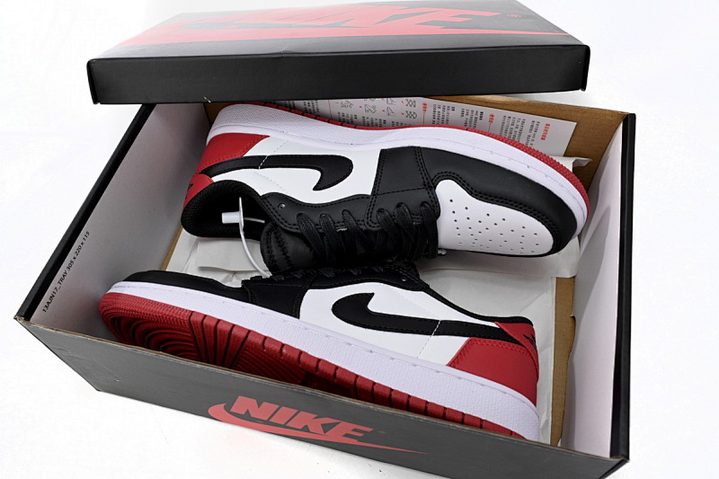 【AA1XH】芝黑脚趾 乔丹1代低帮 CZ0790-106 Air Jordan 1 Low OG “Black Toe”Black Toe