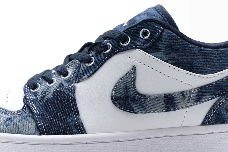 【AA1XH】扎染 乔丹1代低帮 CZ8455-100 Air Jordan 1 Low“Washed Denim”