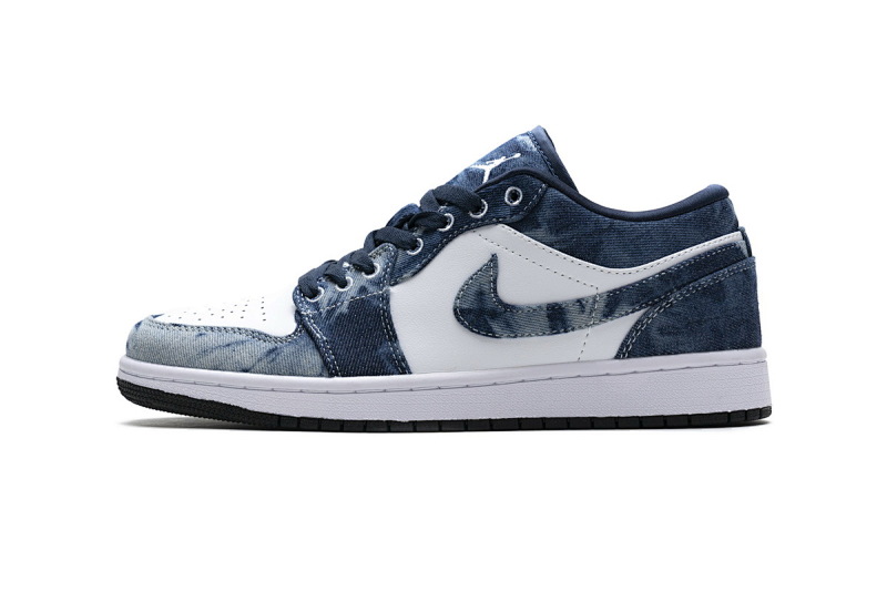 【AA1XH】扎染 乔丹1代低帮 CZ8455-100 Air Jordan 1 Low“Washed Denim”