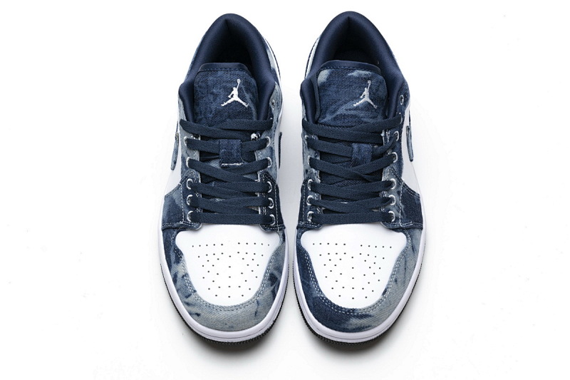 【AA1XH】扎染 乔丹1代低帮 CZ8455-100 Air Jordan 1 Low“Washed Denim”