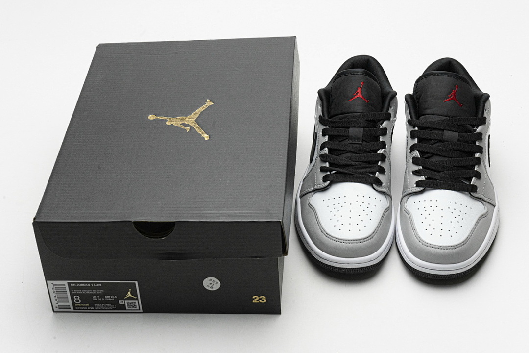 yupoo_330708_7476be48.jpg 【AA1XH】小烟灰 乔丹1代低帮 553558-030 Air Jordan 1 Low Light Smoke Grey