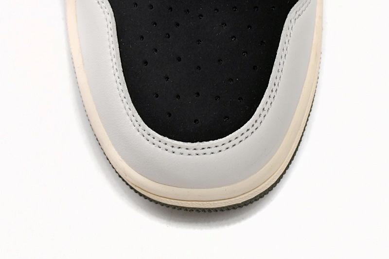 【AA1XH】黑绿倒钩 乔丹1代低帮 DZ4137-106 Travis Scott x Air Jordan 1 Low OG Olive