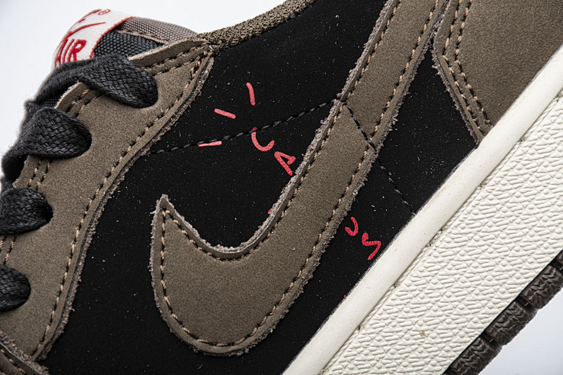 【AA1XH】倒钩 乔丹1代低帮Air Jordan 1 Low “Travis Scott” CQ4277-001