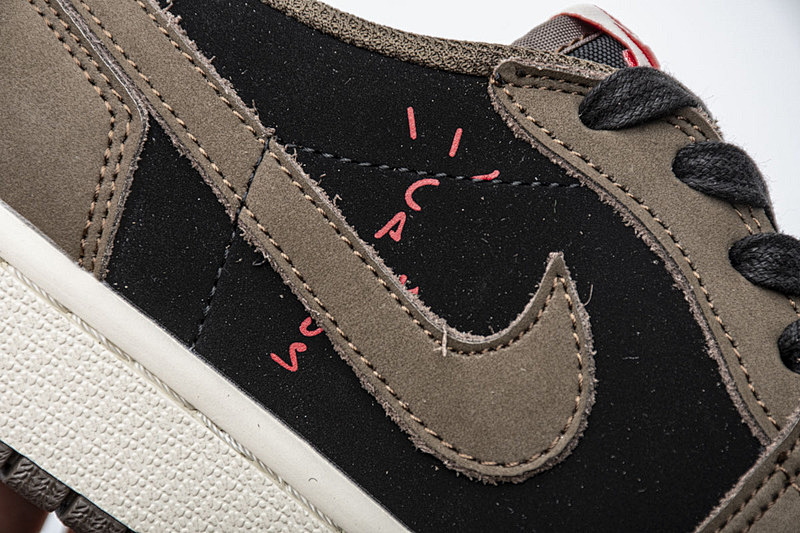 【AA1XH】倒钩 乔丹1代低帮Air Jordan 1 Low “Travis Scott” CQ4277-001