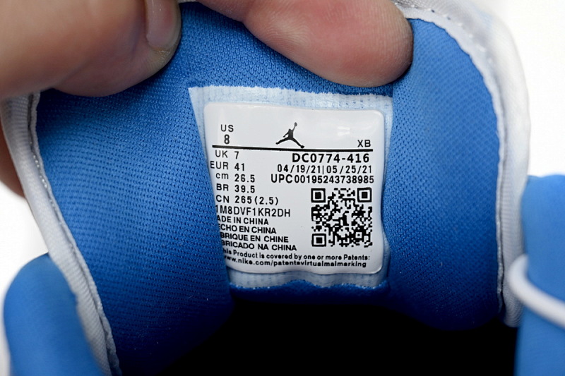 【AA1XH】A叮当猫 乔丹1代低帮 DCO774-416 Travis Scott x Air Jordan 1 Low A Dingdang Cat