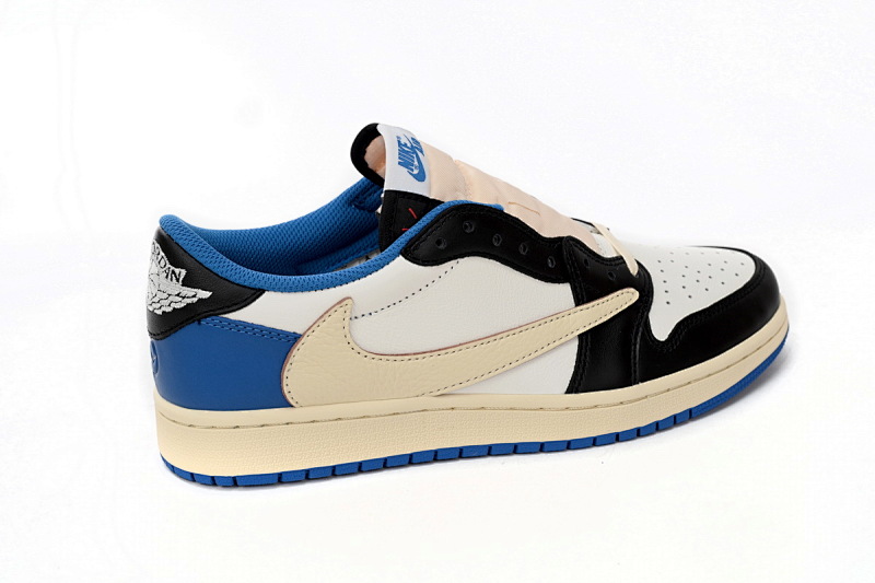 【AA1XH】闪电倒钩低 本地版乔丹1代低帮 DM7866-140 Travis Scott x Fragment Design x Air Jordan 1 Low