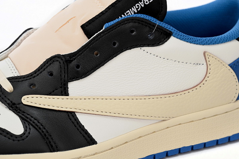【AA1XH】闪电倒钩低 本地版乔丹1代低帮 DM7866-140 Travis Scott x Fragment Design x Air Jordan 1 Low