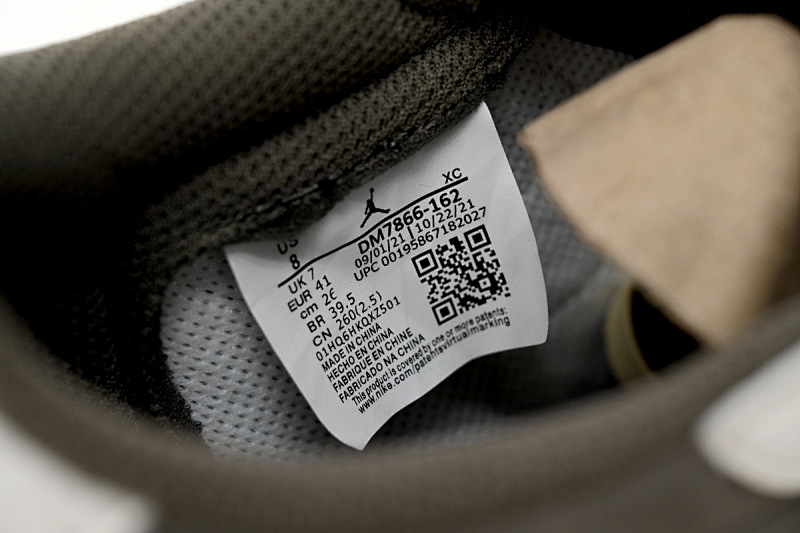 【AA1XH】白棕倒钩 乔丹1代低帮 DM7866-162 Travis Scott x Air Jordan 1 Low Reverse Mocha