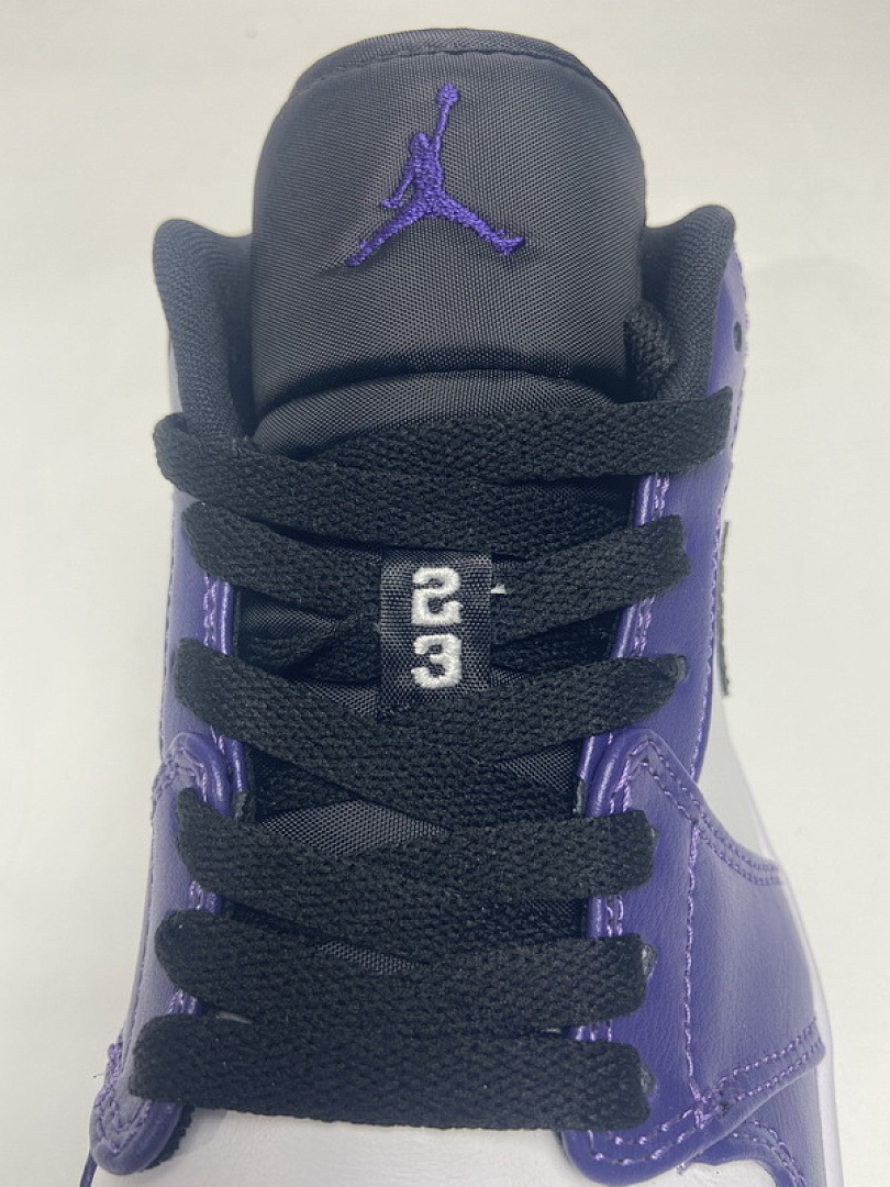 【AA1AQ】紫脚趾 乔丹1代低帮 553558-500 Air Jordan 1 Low Court Purple