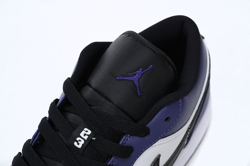 【AA1AQ】紫脚趾 乔丹1代低帮 553558-500 Air Jordan 1 Low Court Purple