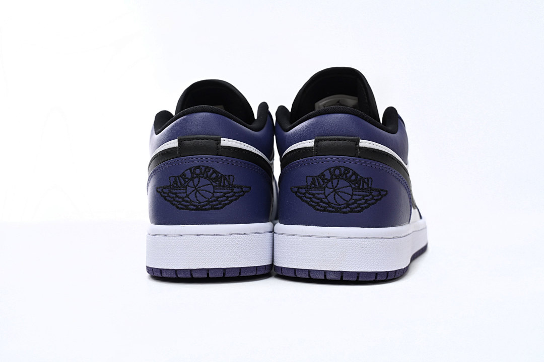 【AA1AQ】紫脚趾 乔丹1代低帮 553558-500 Air Jordan 1 Low Court Purple