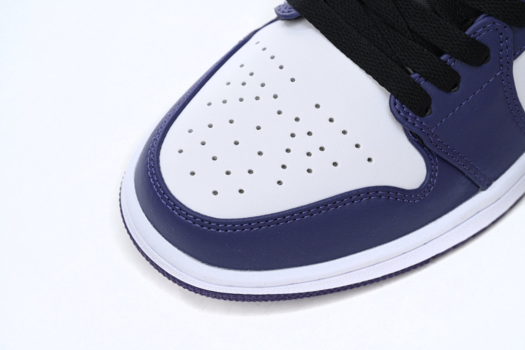 【AA1AQ】紫脚趾 乔丹1代低帮 553558-500 Air Jordan 1 Low Court Purple
