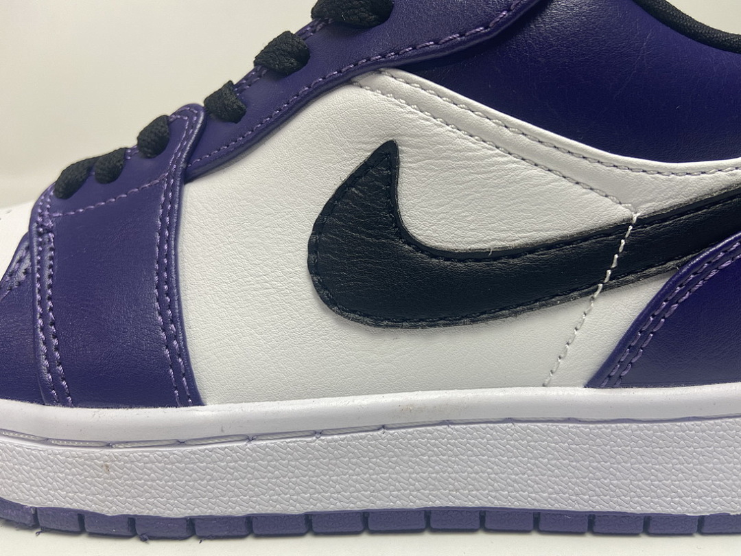 【AA1AQ】紫脚趾 乔丹1代低帮 553558-500 Air Jordan 1 Low Court Purple