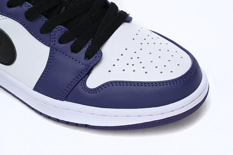 【AA1AQ】紫脚趾 乔丹1代低帮 553558-500 Air Jordan 1 Low Court Purple