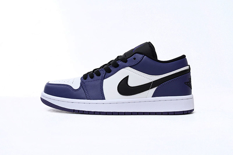 【AA1AQ】紫脚趾 乔丹1代低帮 553558-500 Air Jordan 1 Low Court Purple