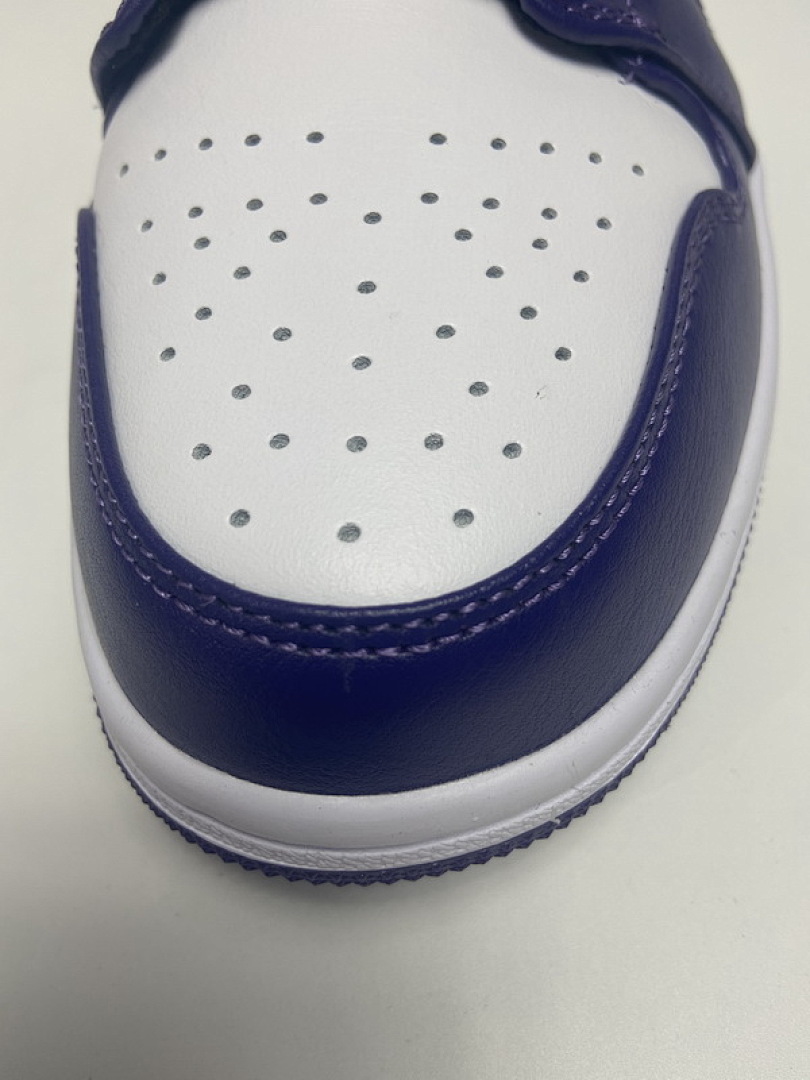 【AA1AQ】紫脚趾 乔丹1代低帮 553558-500 Air Jordan 1 Low Court Purple