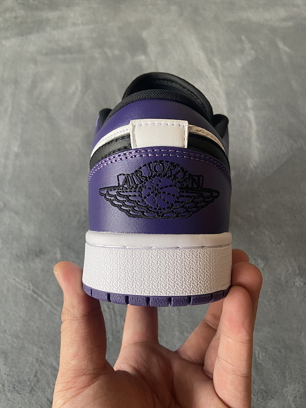【AA1AQ】紫脚趾 乔丹1代低帮 553558-500 Air Jordan 1 Low Court Purple