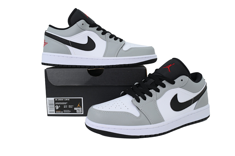 【AA1AQ】烟灰 乔丹1代低帮 553558-030 Air Jordan 1 Low Light Smoke Grey