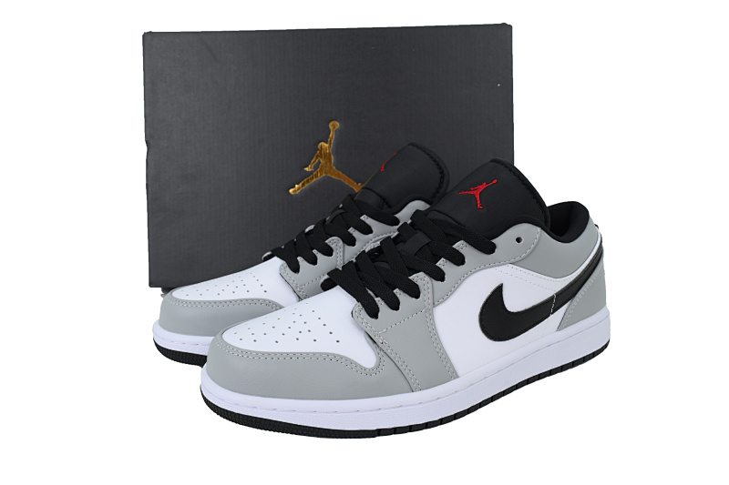 【AA1AQ】烟灰 乔丹1代低帮 553558-030 Air Jordan 1 Low Light Smoke Grey