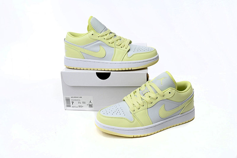 【AA1AQ】新黄白 乔丹1代低帮 DC0774-007 Air Jordan 1 Low Xin Bai
