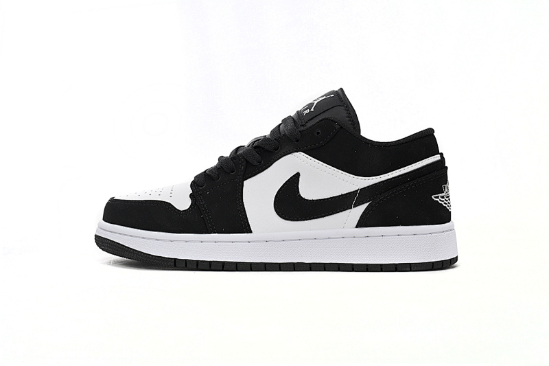 【AA1AQ】新黑白灰 乔丹1代低帮 553558-001 Air Jordan 1 Low New Black and White Panda