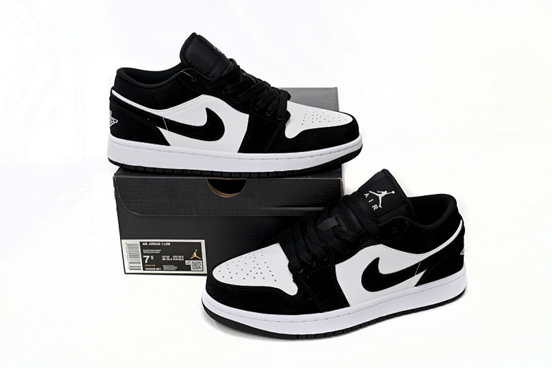 yupoo_331161_937835e5.jpg 【AA1AQ】新黑白灰 乔丹1代低帮 553558-001 Air Jordan 1 Low New Black and White Panda